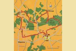 Beeld Wandeling rondom Ciez