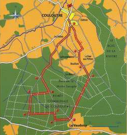 Beeld Route van de eikenbomen