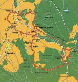 Beeld Wandeling Rond Ménestreau