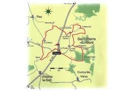 Beeld Wandelroute van Saint-Pierre-du-Mont