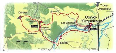 Beeld Abdij wandeling