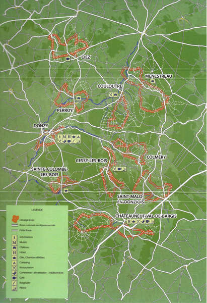 Overzicht wandelroutes